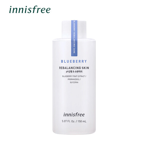 海囤全球韩国进口 悦诗风吟 Innisfree 蓝莓平衡柔肤水 150ml/瓶 保湿爽肤水补水化妆水