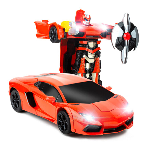 京东超市美致模型遥控汽车毒药变形汽车人充电赛车1:14儿童玩具车男孩礼物