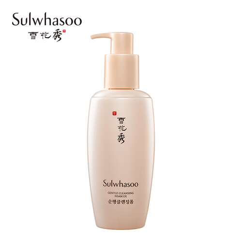 海囤全球韩国进口 雪花秀（SULWHASOO）顺行洗面奶 柔和洁面泡沫 氨基酸洁面乳 深层清洁 温和不刺激 200ml