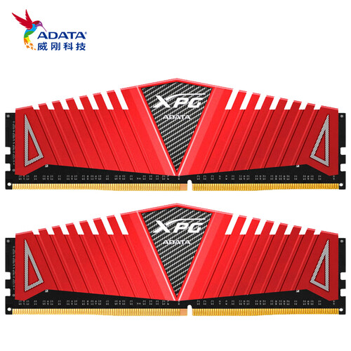 威刚（ADATA）DDR4 2666 16GB (8GB×2)套装 台式机内存 XPG-Z1 游戏威龙(红色)