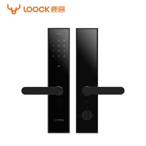 鹿客(LOOCK)Classic 2S智能锁指纹锁密码锁家用防盗门智能门锁电子锁【升级款全自动锁体】