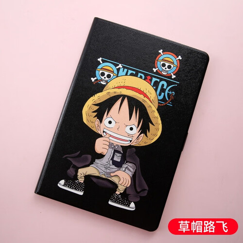 MACH 休眠保护套支架卡通彩绘皮套N5100/N5110/N5120适用于三星note8.0平板 (8英寸屏)草帽路飞