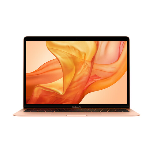 Apple 2019款 MacBook Air 13.3 Retina屏 八代i5 8G 128G SSD 金色 笔记本电脑 轻薄本 MVFM2CH/A