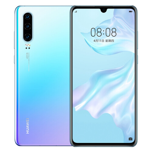 京品手机华为 HUAWEI P30 超感光徕卡三摄麒麟980AI智能芯片全面屏屏内指纹版手机8GB+128GB天空之境全网通双4G手机