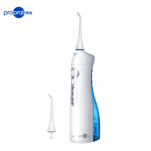 京东超市博皓（prooral）冲牙器/洗牙器/水牙线/洁牙器 非电动牙刷 便携式设计 5002 蓝