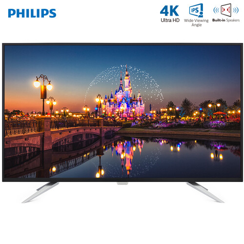 飞利浦 43英寸 4K/UHD IPS面板 10.7亿色 多源同屏电脑液晶显示器 可壁挂 HDMI BDM4350UC