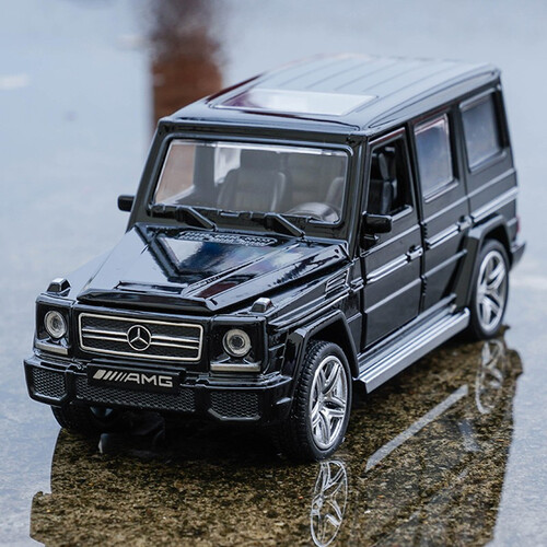 奔驰G65AMG儿童玩具汽车合金仿真车模型开门响声亮灯 奔驰G65 AMG-黑色