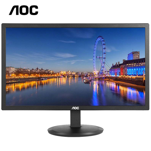 AOC 21.5英寸 全高清护眼不闪屏 商务办公可壁挂电脑显示器E2280SWN