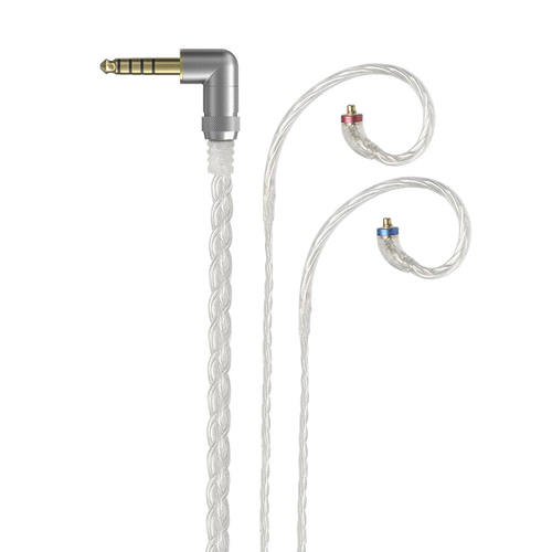 飞傲（FiiO） 八股单晶铜镀银手工编织MMCX接口耳机升级线 LC-4.4C
