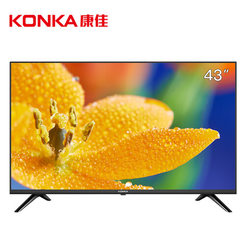 康佳（KONKA）LED43E330C 43英寸 卧室电视 蓝光节能窄边全高清平板液晶电视机