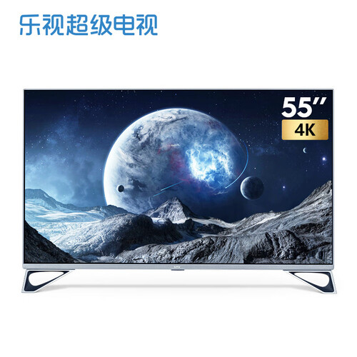 乐视（Letv）超级电视 超5 X55 55英寸 2GB+16GB大存储 全面屏4K超高清超薄网络液晶平板电视机（标配挂架）