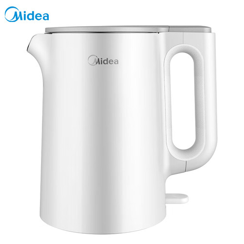 美的（Midea）电水壶热水壶电热水壶静音水壶双层防烫烧水壶SH15Silence401