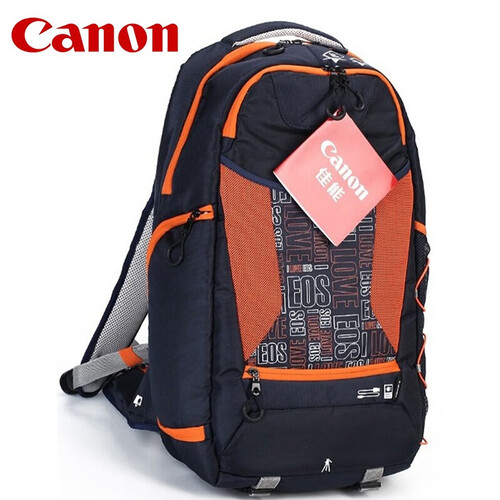 佳能（Canon）单反相机包 原装摄影包 微单数码单肩包 佳能黑色双肩摄影包6d2 5D4 5D3 1DX