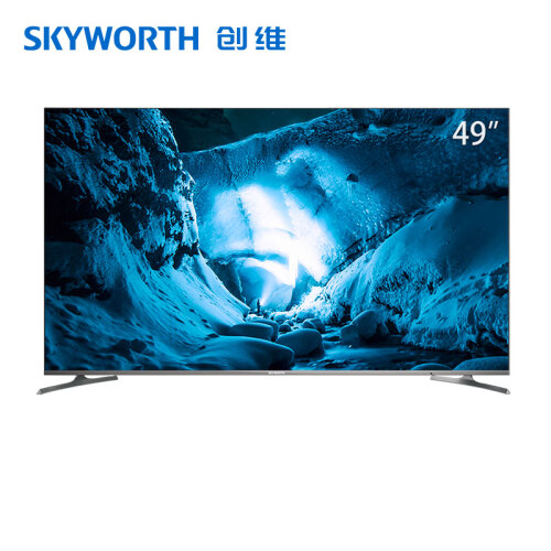 创维（SKYWORTH）49H5 49英寸4K超高清HDR 护眼全面屏 AI人工智能语音 蓝牙网络WIFI 液晶平板电视机