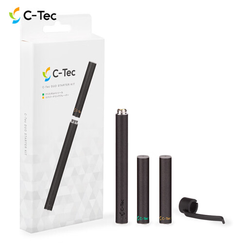 海囤全球日本进口Ctec电子烟套装 分体式可充电烟具 便携吸入式能量棒蒸汽戒烟器套装 非一次性电子烟礼品