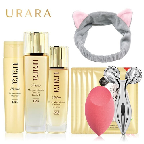 【专柜正品】资生堂悠莱（URARA）水乳套装 恒采之能抗皱精华眼霜提拉紧致补水保湿护肤品化妆品旗舰店 【提拉紧致】滋润型：水+乳+洁面
