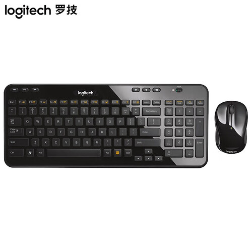 京东超市罗技（Logitech） MK365 无线键鼠套装 巧克力键盘 时尚键盘 （黑色）