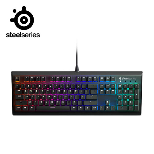 赛睿 （SteelSeries）Apex M750 机械键盘 电竞有线键盘 游戏键盘 104键RGB背光键盘黑色红轴 自营