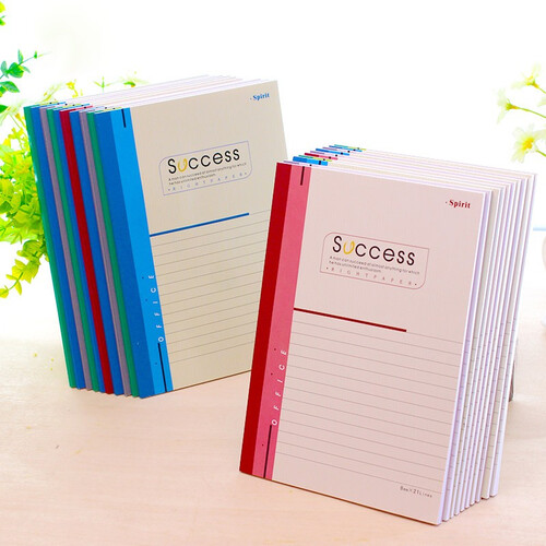 a5软抄本记事本面抄办公用品笔记本练习本本10本装子本子记事本 笔记本子 20张/本【10装】