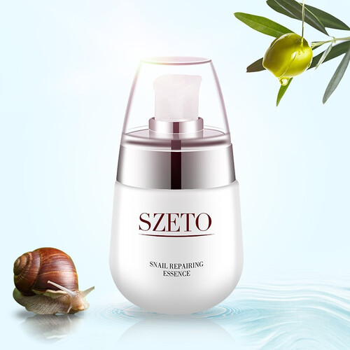 SZETO小白瓶蜗牛精华液提亮肤色补水润肤修护暗沉祛黄甘油滋养玻尿酸原液收缩毛孔紧致抗皱控油防晒补救 白色 30ml