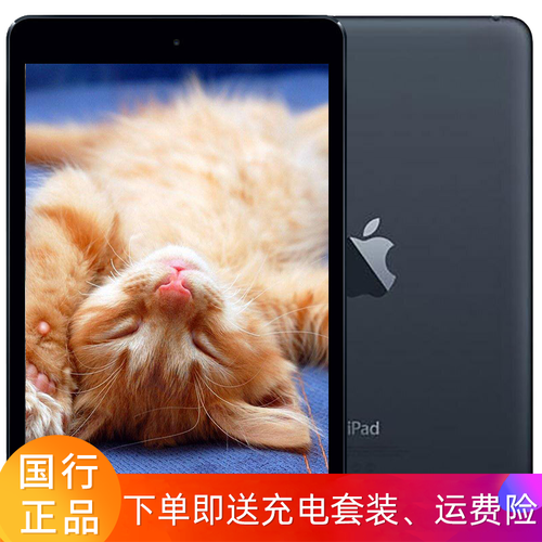 拍拍【二手9成新】苹果平板电脑 Apple iPad迷你 Mini1/Mini2二手平板 深灰色 Mini1 16G WiFi版+充电套装
