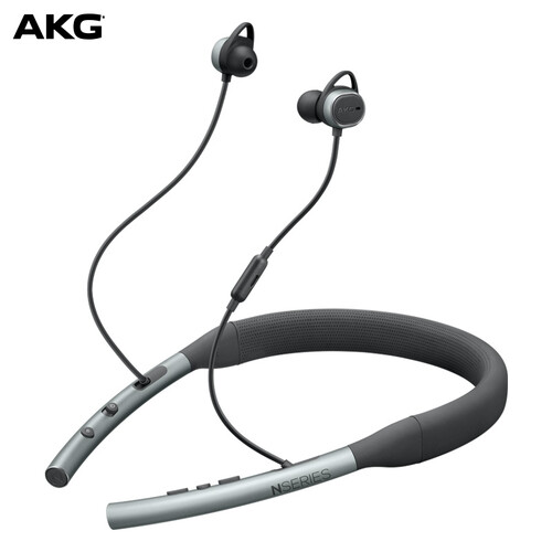 AKG N200NC 入耳式无线蓝牙耳机 智能主动降噪 环境感知 高解析参考级音质 磁吸设计