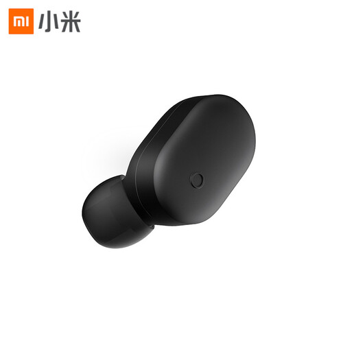 小米蓝牙耳机mini 黑色  迷你机身|侧入耳贴合佩戴一键式多控操作