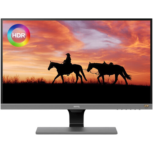 明基（BenQ）EW277HDR 27英寸窄边HDR10 100%sRGB广色域 TUV莱茵爱眼认证内置音箱  PS4/电脑显示器（双HDMI)