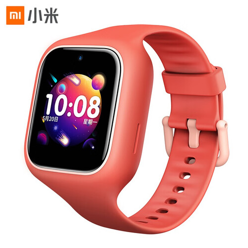 小米（MI） 米兔儿童电话手表3C 双4G网络高清视频拍照AI英语学习机手机插卡双向通话 米兔儿童电话手表3C 4G 粉色