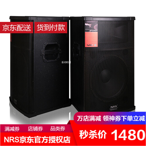 【出口标准】NRS 8825双15寸单15寸舞台婚庆演出音响户外音箱舞台音响ktv音响婚庆 8805 单15英寸音响一对
