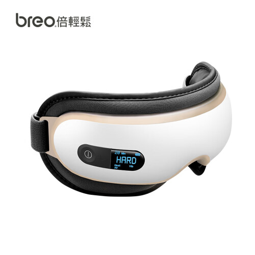 倍轻松（breo）眼部按摩仪iSee 3J护眼仪 眼睛按摩器 眼保仪 按摩眼罩 音乐热敷气压