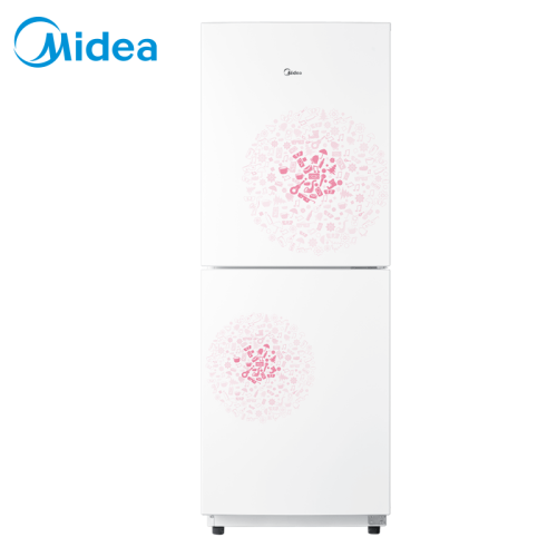 美的(Midea)169升 家用双门冰箱 低温补偿 HIPS环保内胆 时尚外观 母婴小冰箱 BCD-169CM(E)