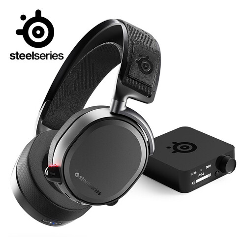 赛睿（SteelSeries） Arctis Pro寒冰电竞游戏无线耳机耳麦魔兽怀旧开服舒耳耳机Arctis ProWireless 黑色