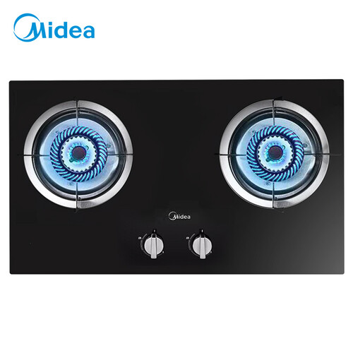 美的（Midea） 黑晶抛物线火 嵌入式燃气灶具(液化气）JZY-Q213B
