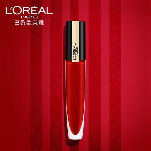 欧莱雅（LOREAL）印迹唇釉 203 小钢笔哑光持久染唇液口红 7ml（口红女 哑光唇釉 持久显色）