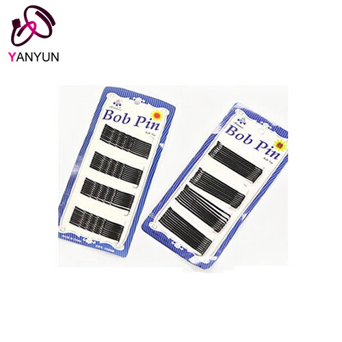 嫣韵美发盘发器工具百变簪子发簪直板发夹发饰发夹一字夹刘海夹 1版35 平板款