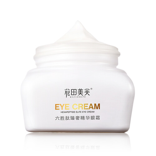 花田美芙 六胜肽抗皱精华眼霜去黑眼圈细纹眼袋女提拉紧致眼部护理玻尿酸补水保湿眼霜