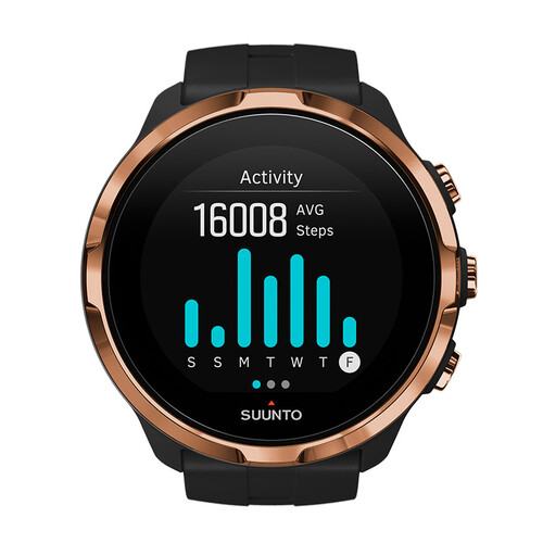 颂拓(SUUNTO) 手表 spartan sport whr 斯巴达彩屏智能运动光电心率表 古铜黑SS023312000
