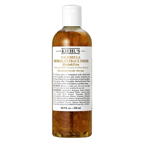 科颜氏（Kiehl's）金盏花植物活肤水500ml（又名：金盏花爽肤水）补水保湿 控油清爽