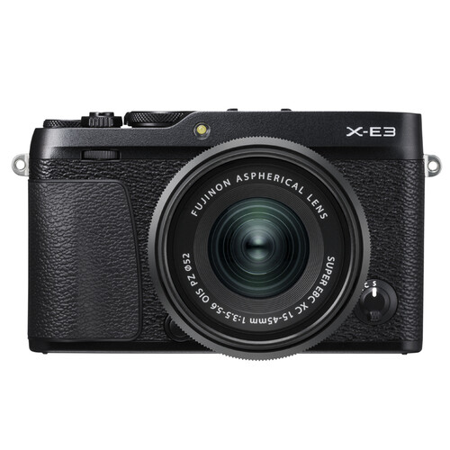 富士微单（FUJIFILM）X-E3 XC15-45mm 微单/数码相机 黑色 2430万像素 触摸屏 4K视频 蓝牙4.0