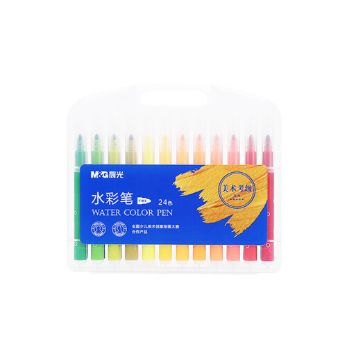 晨光(M&G)考级系列24色子弹头水彩笔美术绘画笔 24支/盒ACPN0202