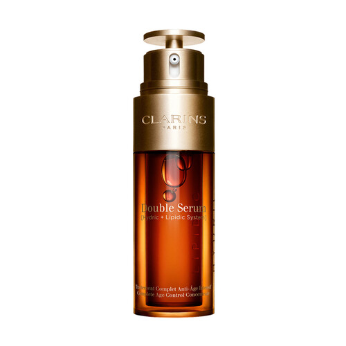 海囤全球法国进口娇韵诗CLARINS双萃赋活修护精华50ml 第八代黄金双瓶 修护少女精华易吸收不油腻保湿弹润细滑