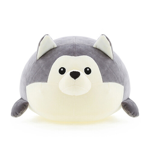 京东超市ZAK!毛绒玩具 创意可爱卡通萌软体抱枕 生日礼物 多功能午睡枕头靠垫娃娃 哈士奇