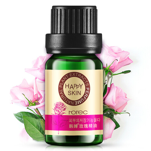 京东超市【第二瓶1元】薰衣草玫瑰茶树精油按摩香薰提神精油面部护肤助眠祛痘保湿全身通经络刮痧推油 玫瑰精华10ml