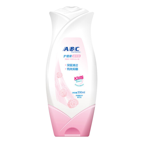 京东超市ABC 卫生护理液 温和型私处清洁洗液  200ml/支 （含KMS健康配方）