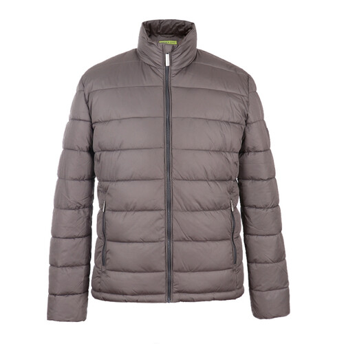 VERSACE JEANS 范思哲 奢侈品 男士灰色聚酯纤维常规款棉服 E5GQB906 29149 810 52码