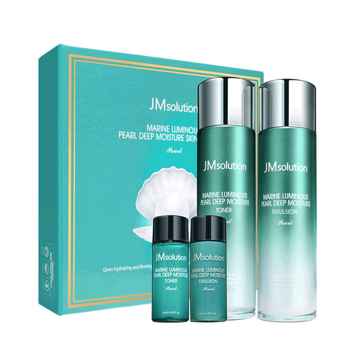 海囤全球韩国进口 JMsolution JM海洋珍珠水乳套装 300ml/盒
