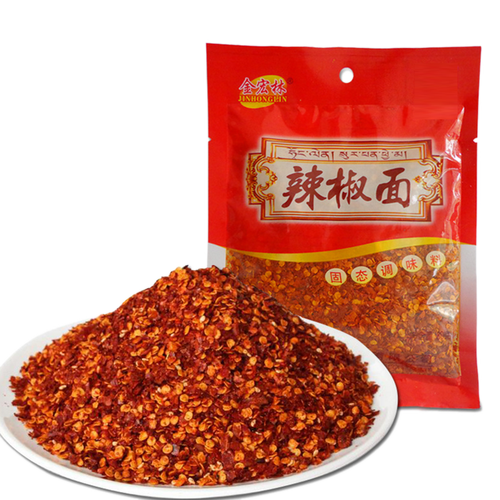 四川特产干辣椒面80g小米辣粉调味料作料包香辣椒面蘸料 3袋