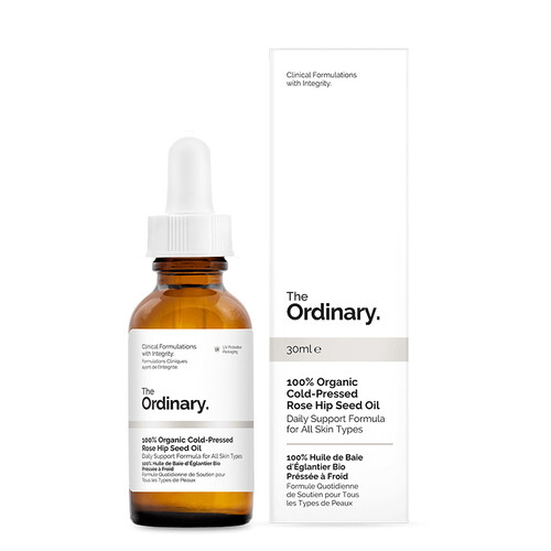 The Ordinary 面部精华 100％冷榨玫瑰果油 30ml 温和多效 滋润肌肤