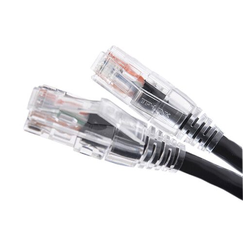 TP-LINK TL-EC600-5(黑)  六类非屏蔽网络跳线 工程级CAT6类网线 5米纯铜 黑色